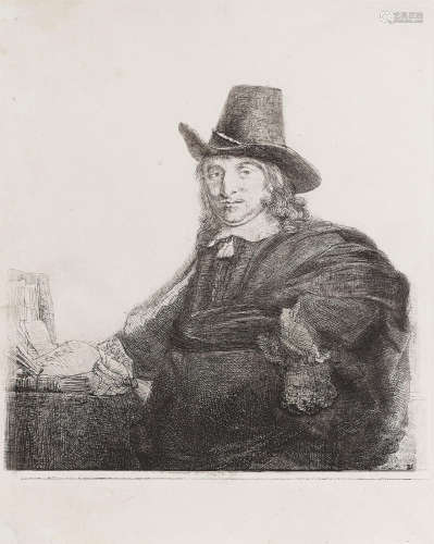Jan Asselijn, Painter Rembrandt Harmensz van Rijn(1606-1669)