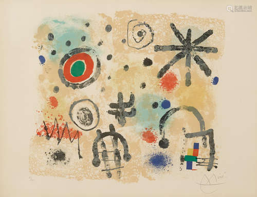 Signs and Meteors Joan Miró(1893-1983)