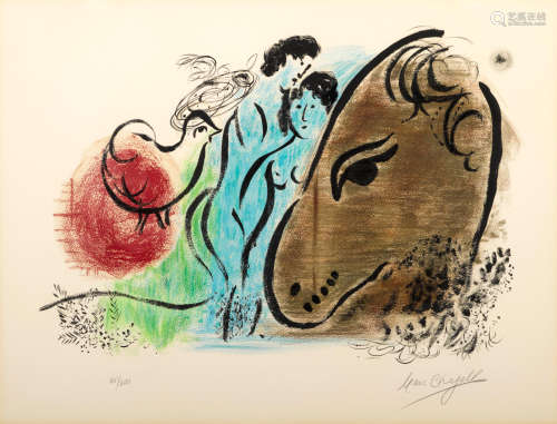 Le Cheval Brun Marc Chagall(1887-1985)