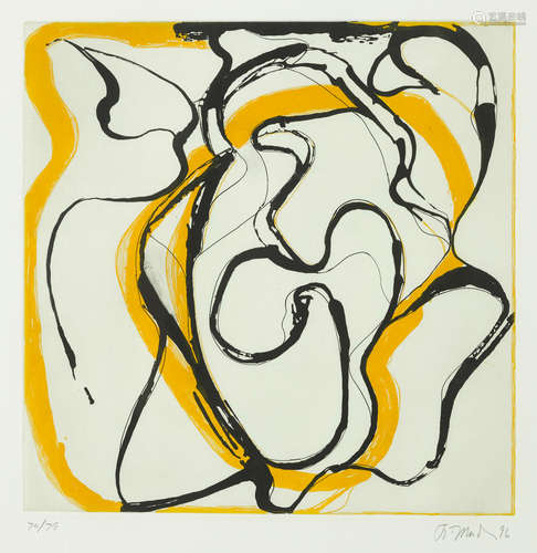 Untitled, from Couples Brice Marden(born 1938)