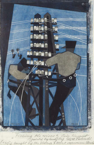 Fixing the Wires Lill Tschudi(1911-2004)
