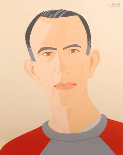 Sweatshirt II, from Alex and Ada the 1960's to the 1980's Alex Katz(born 1927)