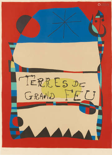 Terres de Grand Feu Joan Miró(1893-1983)