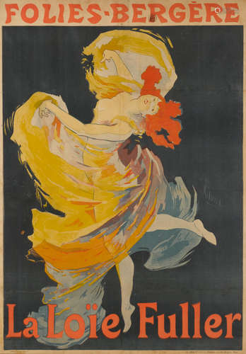 Folies-Bergère, La Loïe Fuller Jules Chéret(1836-1932)