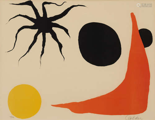 Chaussette Rouge Alexander Calder(1898-1976)