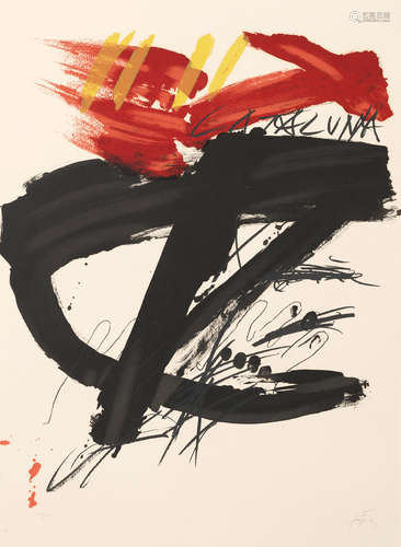 Untitled Antoni Tàpies(1923-2012)