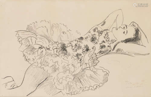 Danseuse couchée from Dix Danseuses Henri Matisse(1869-1954)