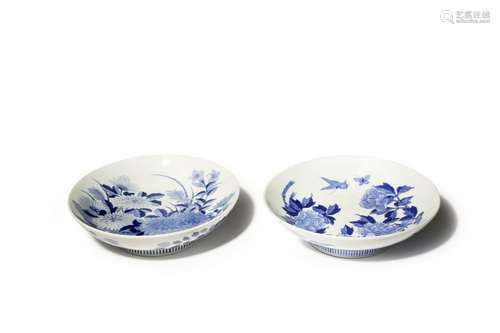 TWO JAPANESE NABESHIMA DISHES 20TH CENTURY Both de...;