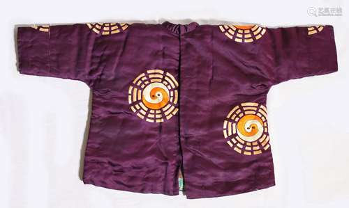 Child's Padded Silk Robe