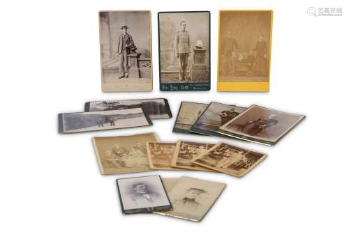 A COLLECTION OF CARTE-DE-VISITE AND PHOTOGRAPHS.