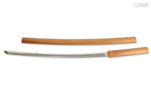 A JAPANESE SWORD IN SHIRASAYA.