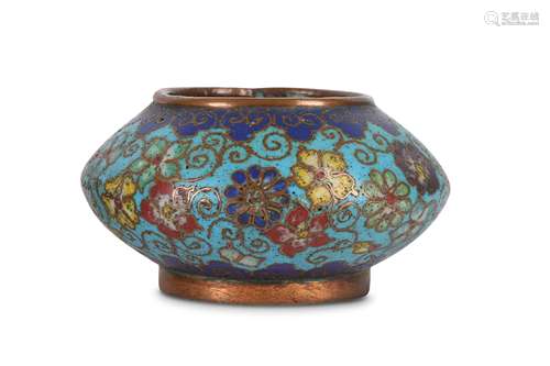 A CHINESE CLOISONNÉ ENAMEL WASHER.