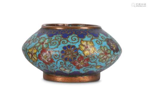 A CHINESE CLOISONNÉ ENAMEL WASHER.