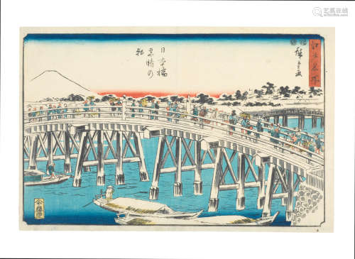 Edo period (1615-1868), circa 1830s to 1850s Utagawa Hiroshige (1797-1858)