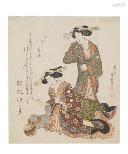 Edo period (1615-1868), circa early 1830s Utagawa Sadakage (fl. circa 1814-1844) and Kitagawa Tsukimaro (fl. circa 1794–1836)