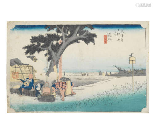 Edo period (1615-1868), early 1830s Utagawa Hiroshige (1797-1858)