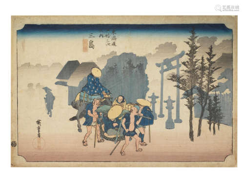 Edo period (1615-1868), early 1830s Utagwa Hiroshige (1797-1858)