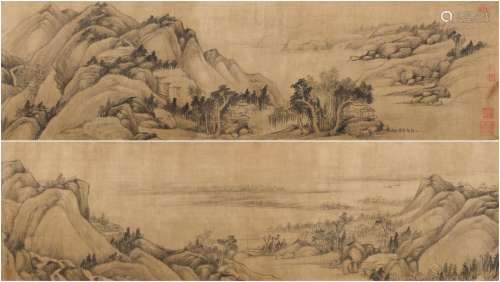 Landscape Attributed to Dong Qichang (1555-1636)