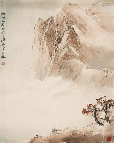 Abstract Landscape Yang Shanshen (1913-2004)