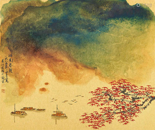 Spring in Jiangnan Attributed to Song Wenzhi (1919-1999)