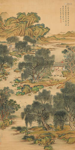 Willows by the Pond After Cao Xieyin (17th/ 18th century)