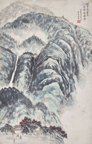 李国英 山寺迷春色