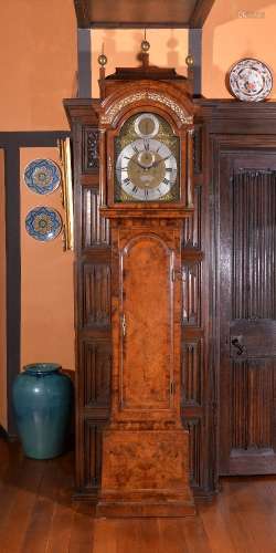 A George II walnut eight-day longcase clock, James Sedgwick, London, mid 18th century