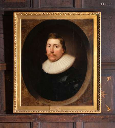 Cornelius Johnson (British 1593-1661)Portrait of a gentleman
