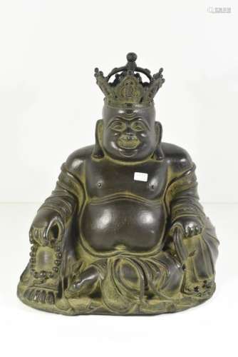 Bouddha en bronze Chine époque Ming (HT.29cm)