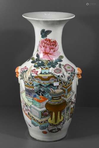 Vase chinois du 19ème (Ht 45cm)