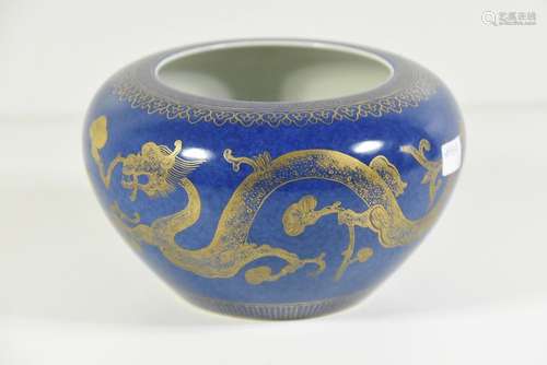 Bol chinois à décor de dragon (Ht 9cm)