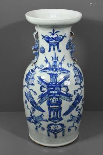 Vase chinois 19ème