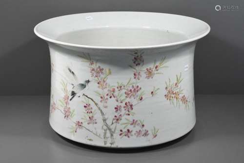 Important cache pot en porcelaine de Chine 19ème (...