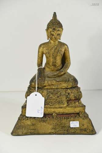 Bouddha en bronze asiatique