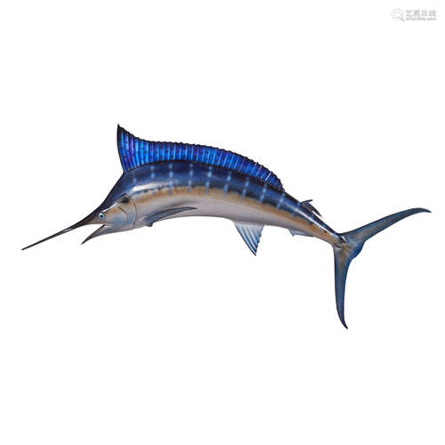 FIBREGLASS MARLIN TROPHY MODERN 253cm long