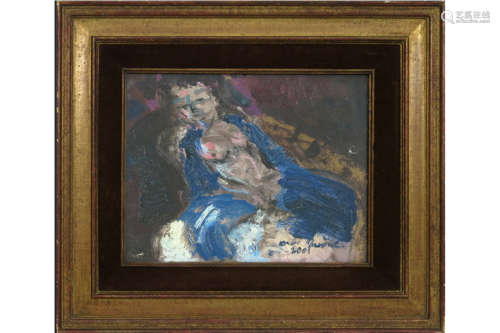 NAESSENS ANDRÉ (1949 - 2003) olieverfschilderij op paneel : 