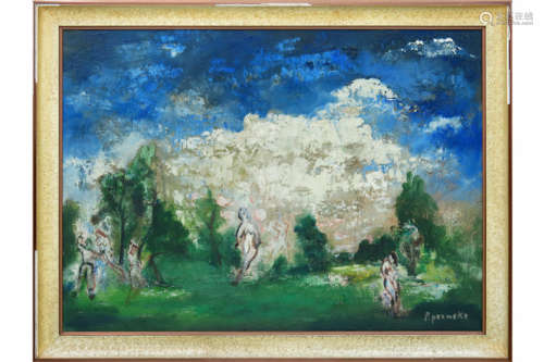 PERMEKE PAUL (1918 - 1990) olieverfschilderij op doek : 