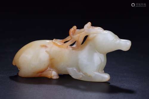 A JADE CARVED ORNAMENT