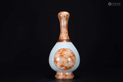 A FAMILLE ROSE VASE