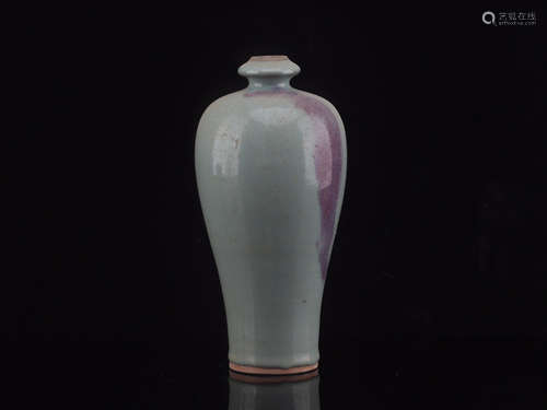 10-12TH CENTURY, A JUN KILN PLUM VASE, NORTHERN SONG DYNASTY.