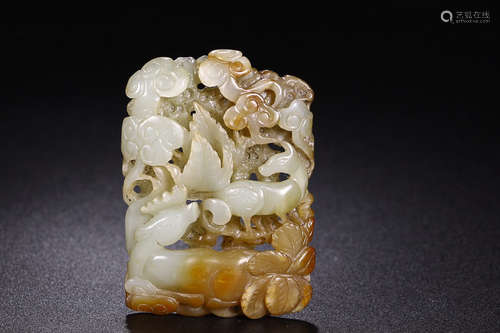 A HETIAN JADE PENDANT