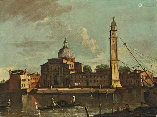 Tironi, FrancescoVenedig 1745 - 1797San Pietro di Castello, Venedig. Öl auf Leinwand. Doubliert.