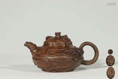 A Chinese Yixing Clay Tea Pot