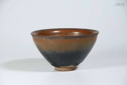 A Chinese Jian Porcelain Tea Bowl