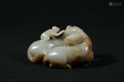 A Chinese Carved Jade Decoration