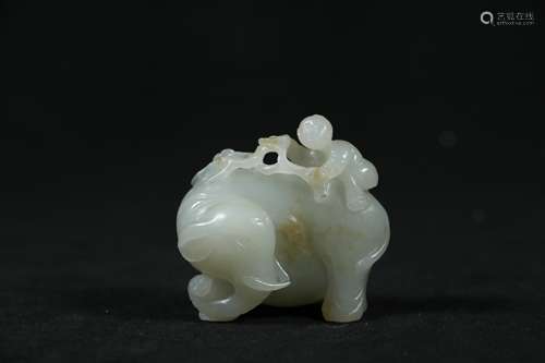 A Chinese Carved Jade Decoration