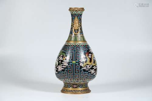 A Chinese Cloisonné Vase