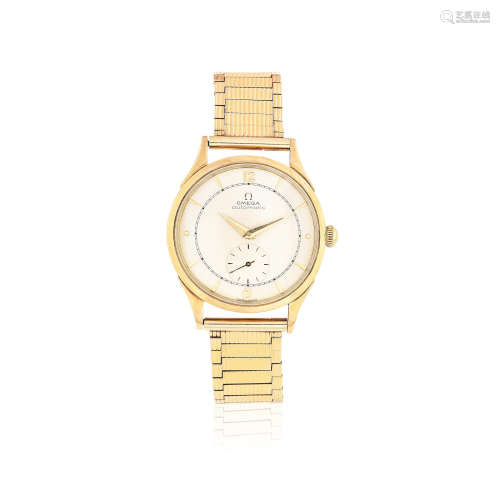 Ref: 2662, Circa 1950  Omega. A 14K gold automatic bracelet watch