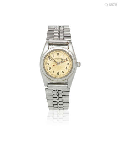 Oyster Royal, Ref: 2765, Circa 1940  Rolex. A stainless steel manual wind bracelet watch