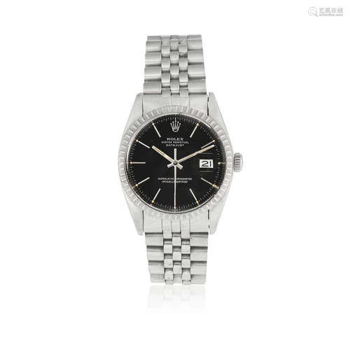 Datejust, Ref: 16030, Circa 1979  Rolex. A stainless steel automatic calendar bracelet watch